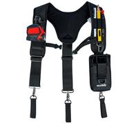MELOTOUGH Ceintures porte-outils Bretelles de travail rembourrées pour homme - Pour charpentier/électricien/toit/agriculteur (dos en Y)