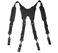 MELOTOUGH Porte-jarretelles de police pour ceinture de service - Avec 4 porte-ceintures, Patch rond