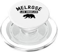 Melrose Los Angeles Ours rétro Hollywood California La Brea PopSockets PopGrip pour MagSafe
