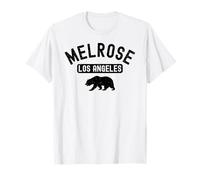 Melrose Los Angeles Ours rétro Hollywood California La Brea T-Shirt
