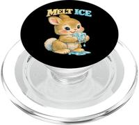 Melt Ice Adorable Lapin rétro activisme PopSockets PopGrip pour MagSafe