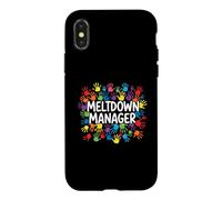 Meltdown Manager Technicien comportement enregistré RBT Coque pour iPhone X/XS