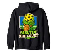 Meltin The Court Ballon de padleball Amusant en Forme de Pickleball Sweat à Capuche