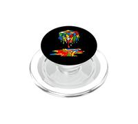 Melting Cube Speed Cubing Drip Ice Cream Dripping Puzzle PopSockets PopGrip pour MagSafe