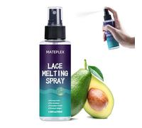 Melting Spray for Lace Wigs, Colle de Perruque Professionnelle, Strong Lace Melting Spray, Invisible Hydratant Coupe les Cheveux, Doux et Non Irritant, 120ml
