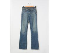 meltin'pot jeans femme de couleur bleu