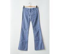 meltin'pot pantalons femme de couleur bleu