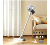 MeLtor Aspirateur Balai Laveur 5 en 1 Compact - Léger, Aspirateur Balai Laveur Léger Puissant Aspirateur Laveur sans Fil pour Tapis,Durs Sols,Poils d'animaux,White