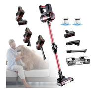 MeLtor Aspirateur Balai Laveur sans Fil 5 en 1 Compact avec Réservoir d'eau 200ml, Petit Aspirateur sans Fil pour Voiture, Maison, Bureaux, Poils d'animaux