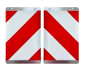 MelTruck 1 x ensemble de drapeaux d'avertissement pour tableau de bord de chargement avec support en aluminium