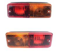 MelTruck 2x feu arrière universel 195x65 mm, E20, 12V, remorque caravane camion tracteur