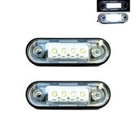 MelTruck 2x Feu LED de Contour/Position Arrière pour Bull Bar - Véhicules, Camion, Remorque, Trailer, Caravanes - Montage Vertical ou Horizontal - Étanche - Homologué E9