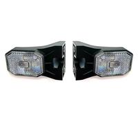 MelTruck 2x Feux de gabarit LED avec réflecteur, E9, 12/24V, gauche/droite, remorque caravane camion