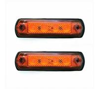MelTruck® Feu de gabarit LED jaune 12 V 24 V E9 pour camion, voiture, remorque, caravane