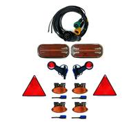 MelTruck® Kit d'éclairage LED pour remorque - 7 m - 13 broches