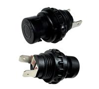 MelTruck Lot de 2 boutons poussoirs 12 V 24 V 25 A Ø 20 mm Bouton de démarrage pour voiture, industrie, tracteur, voiture