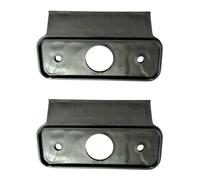 MelTruck Lot de 2 feux de gabarit LED pour remorque 12 V 24 V - Feu de position - Avec ou sans support - Homologation E9 - Pour remorque, camion, caravane (support d'angle)