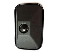 MelTruck® Rétroviseur extérieur 250 x 155 mm M8 Rétroviseur pour pelleteuse, tracteur, engins de chantier, transporteur (1, vis M8 250 x 155 mm)