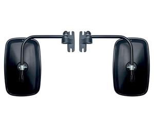 MelTruck Rétroviseur Extérieur Support Tracteur Camion Pelleteuse E20 ø10mm Engins Chantier Machines Agricoles Gauche Droite 232×145mm Plastique Neuf