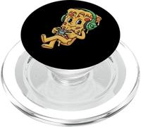 Melty Cheese Video Game Controller Pizza Slice Gamer PopSockets PopGrip pour MagSafe