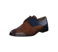 MELVIN & HAMILTON Chaussure à lacets 'Bond 7' bleu marine / marron, Taille 44