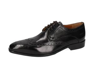 Melvin & Hamilton Homme Lewis 3 Plat Oxford, Noir, 40 EU