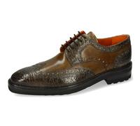 Melvin & Hamilton Homme Marvin 1 Tissu Oxford, Olive, Marron foncé, 40 EU