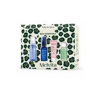 Melvita - Coffret Essentiels - Gelée Nettoyante, Eau de Rose, Crème Visage & Sérum Corps