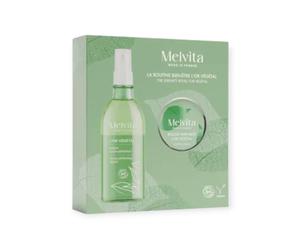 Melvita Coffret L'or Vegetal Sérum Hydra-Perfecteur Corps Bio 100ml + Bougie Parfumée Offerte
