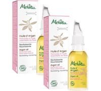 Melvita Huile D'Argan Bio Parfumée À L'Huile Essentielle De Rose Flacon 50ml Promo 1+1 Gratuit