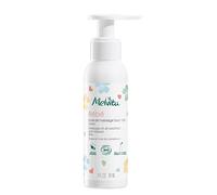 Melvita, Huile de massage bio pour bébés et jeunes enfants, 100% d'origine naturelle, texture légère et non grasse, parfum délicat, idéale pour les câlins et l'hydratation, 100 ml, Gamme Soin Bebe