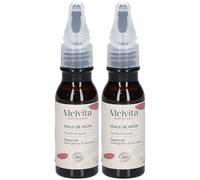 MELVITA Huile de Ricin Bio 2x50 ml