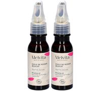MELVITA Huile de Rosier Muscat Bio 2x50 ml
