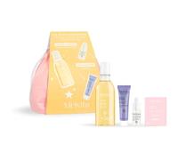 Melvita - Kit La Rayonnante - Huile Sèche Or Bio 50ml, Crème Velours 10ml et Sérum Global Intensif Nectar Sublime Fabriqué en France