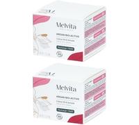 Melvita Recharge Crème Lift & Fermeté Argan Bio Active Pour La Peau 2x50 ml