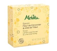 Melvita - Savon Visage Et Corps Bio 100g Melvita - Fleur De Citronnier & Miel De Tilleul