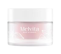 MELVITA - Soin Visage Hydratant Repulpant, Douceur & Éclat aux Roses Bio, Pot 50mL - Lot De 1