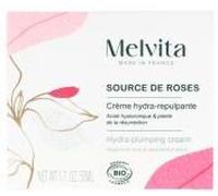 Melvita Source de Roses Crème Hydra-Repulpante Bio 50ml