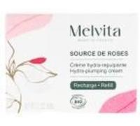 Melvita Source de Roses Crème Hydra-Repulpante Bio Recharge 50ml