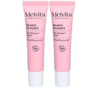Melvita Source de Roses Gel Défatigant Regard Gel(S) 2x15 ml