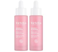 Melvita Source de Roses Sérum Glow Hydra-Repulpant Bio Concentré 2x30 ml