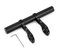 MELVORATIX Rallonge de Guidon de Vélo 20 cm en Alliage d’Aluminium, Prolongateur pour Barres de 25 à 34 mm, Support d’Accessoires pour Adultes, VTT, Vélo Électrique et Trottinette