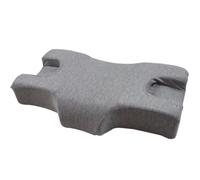 Melyla Coussin anti-rides pour dormeurs sur le dos et sur le côté I pour prévenir les rides du visage I Gris