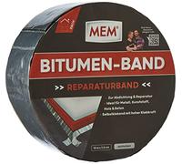 MEM 500480 bitume Ruban adhésif 10 m x 75 mm en aluminium