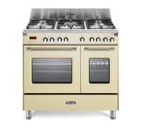 MEM 965T BX ED Cuisinière à gaz avec four électrique 5 brûleurs 90 x 60 cm Crème