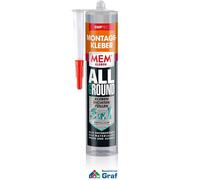 MEM Assemblée Allground 3in1 Scellant Cristal Clair 300g Cartouche /#827803