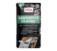 MEM Enduit D'Assainissement Classique 25 KG Blanc - Isoputz - Anti-schimmelputz