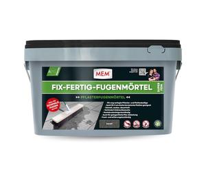 MEM Fix-Fertig Mortier de jointoiement fin basalte prêt à l'emploi pour joints étroits à partir de 3 mm Résistant au gel et aux intempéries Pour pierre naturelle, béton, brique et céramique