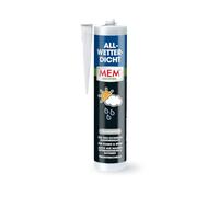 MEM Joint d'étanchéité spécial contenant des solvants, parfait pour une utilisation en extérieur extrême, transparent, 300 ml