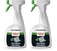 MEM Lissage pour lissage et modelage des joints d'étanchéité prêt à l'emploi en spray 500 ml incolore (Lot de 2)